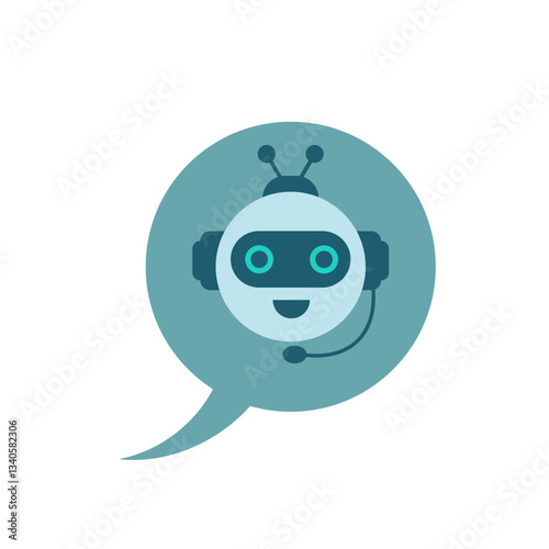 Friendly Chatbot Illustration