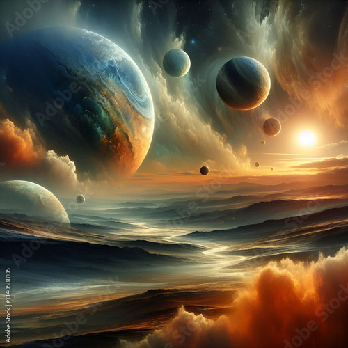 planetary landscape