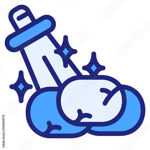 Sword blue icon