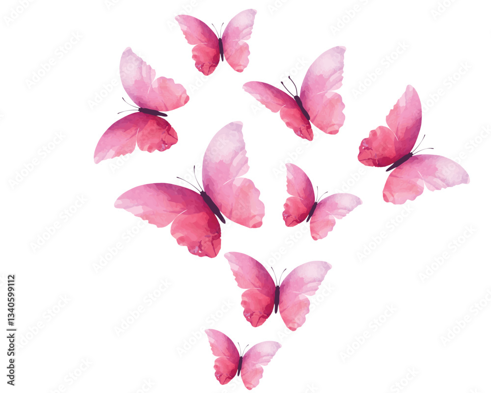 Fototapeta premium pink P.eps