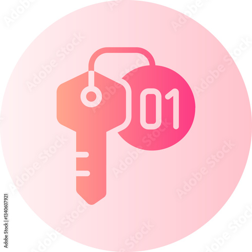 Key Room gradient icon