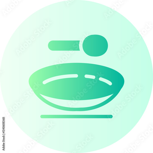 dinner gradient icon