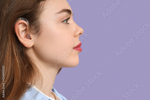 Beautiful young woman with ...
