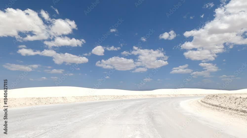 New Mexico Driving 0508 White Sands New Mexico Driving 0508 White Sands