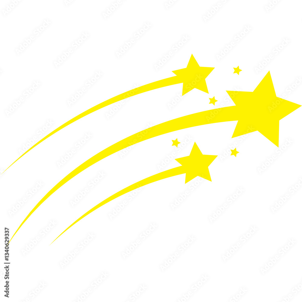 Obraz premium Shooting Star Icon