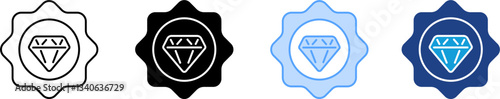Value Icon Set Multiple Style Collection