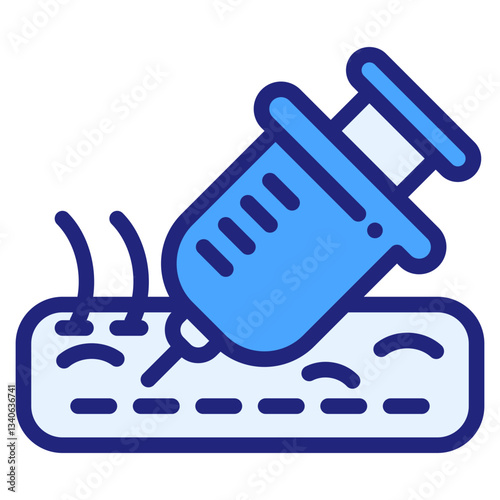 Filler blue icon