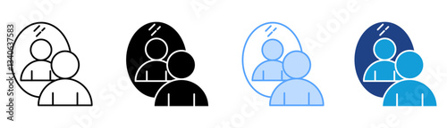 Esteem Icon Set Multiple Style Collection