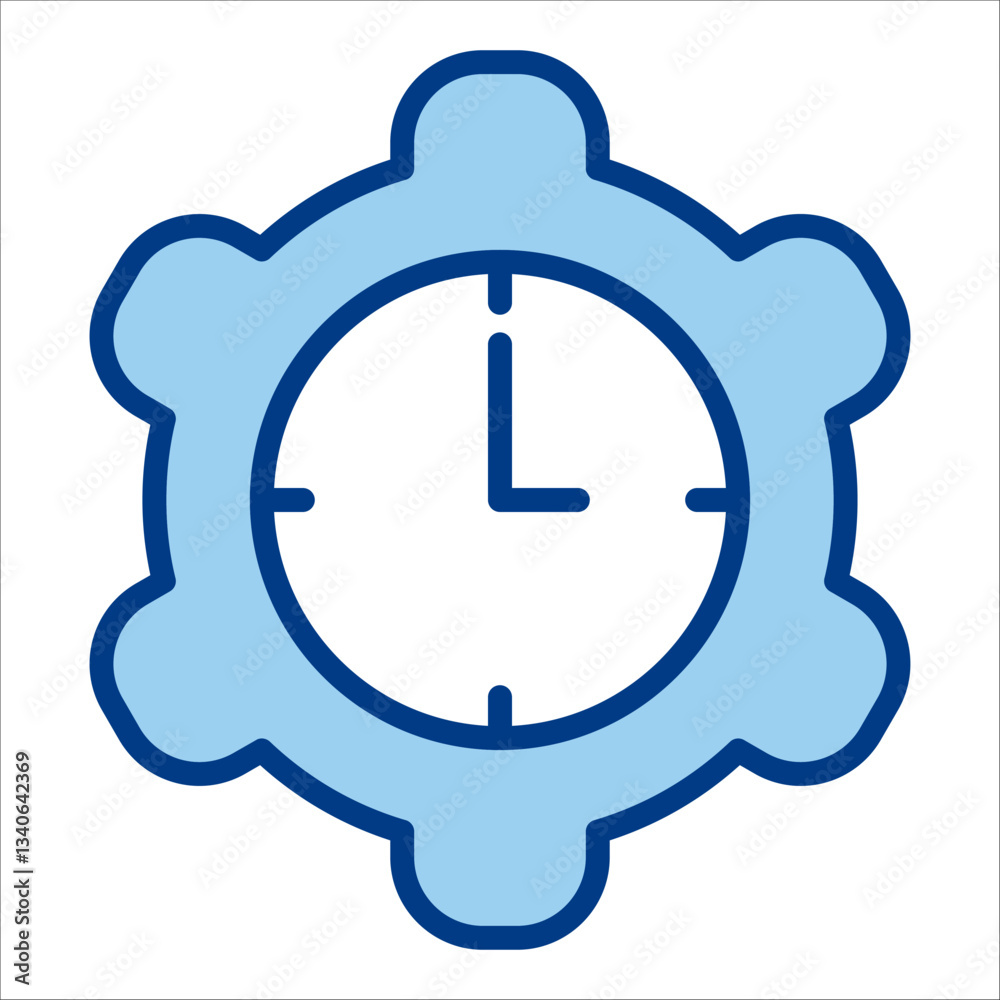 Clock Icon Single Vector Collection Clock Icon Single Vector Collection