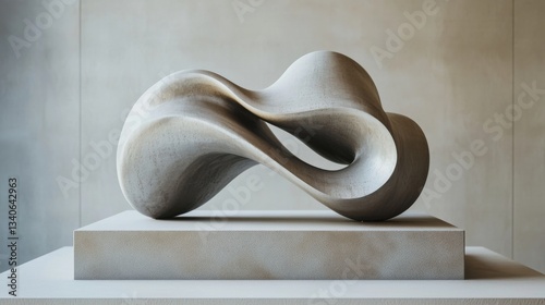 Abstract Stone Sculpture - Modern Art