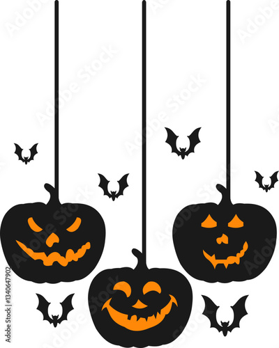 Halloween Hanging Pumpkin Decoration