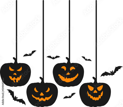 Halloween Hanging Pumpkin Decoration