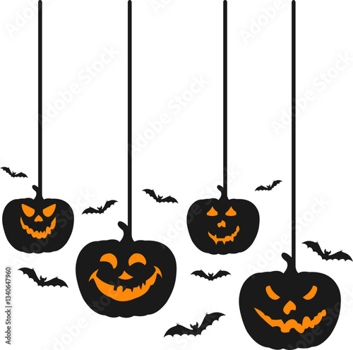 Halloween Hanging Pumpkin Decoration