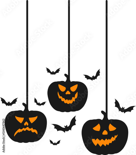 Halloween Hanging Pumpkin Decoration