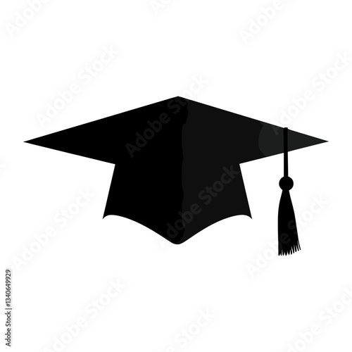 Graduation caps achievement education academic vector
