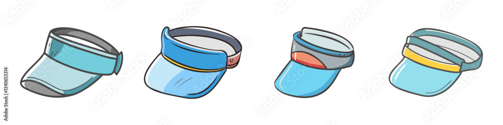 visors vector icon, vector illustration-simple illustration of visors perfect for logos. visors vector icon, vector illustration-simple illustration of visors perfect for logos.