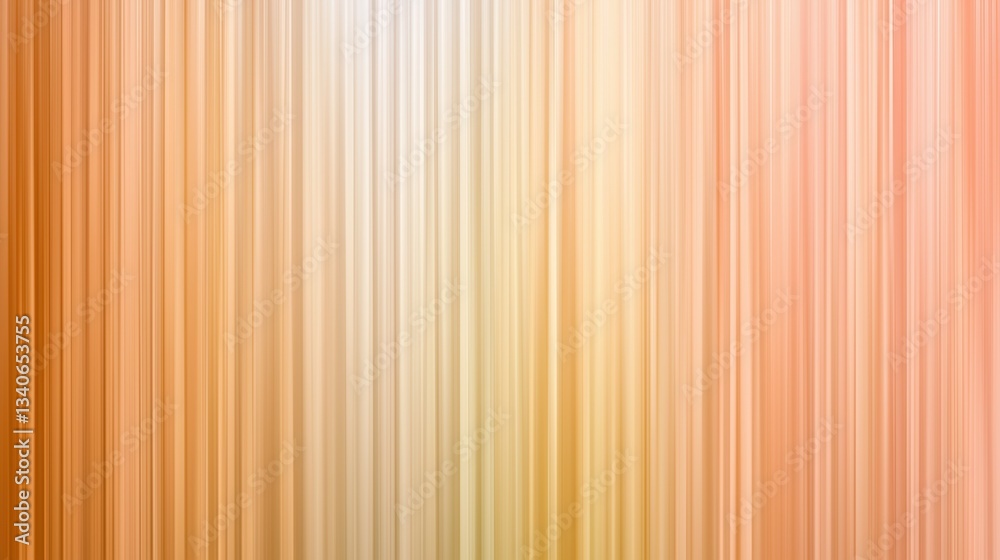Obraz premium Abstract vertical gradient of warm peach and orange tones. Modern design, contemporary art, elegant visual background
