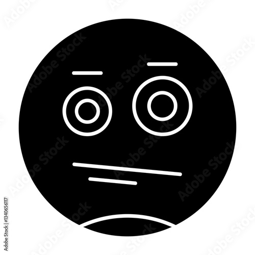 Expressionless Face Icon