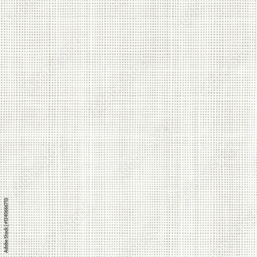 Textured white fabric with subtle grid pattern