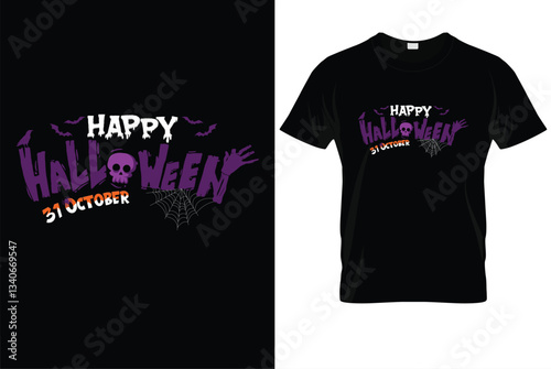 Happy Halloween Trick or Treat T-Shirt – Spooky Fun Holiday Tee