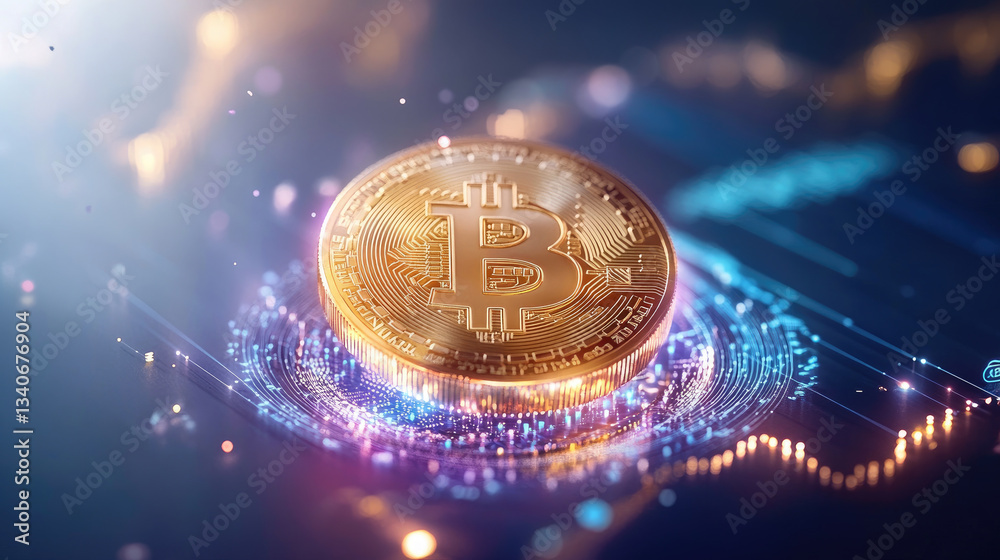 Exploring cryptocurrency trends bitcoin innovations digital finance landscape visual graphics futuristic environment close-up perspective Exploring cryptocurrency trends bitcoin innovations digital finance landscape visual graphics futuristic environment close-up perspective