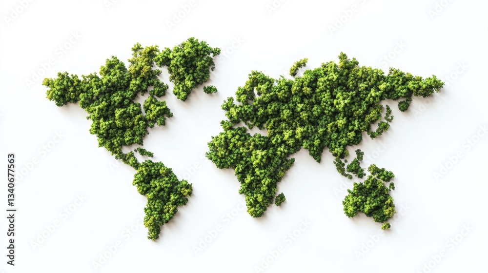 Green plant world map, eco-friendly sustainability concept, Earth Day celebration, environmental awareness, nature preservation, global ecology, healthy living. Green plant world map, eco-friendly sustainability concept, Earth Day celebration, environmental awareness, nature preservation, global ecology, healthy living.