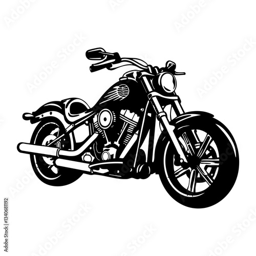 Motorbike illustration motorcycle motorbike vector