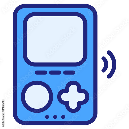 Game blue icon