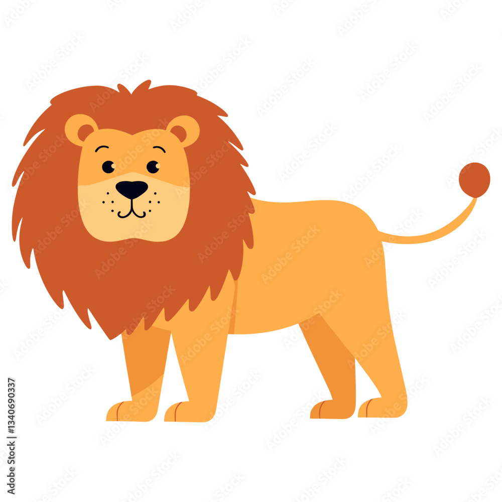 Lion lion illustration wildlife vector Lion lion illustration wildlife vector