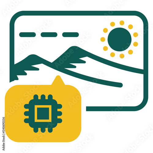 Image green icon