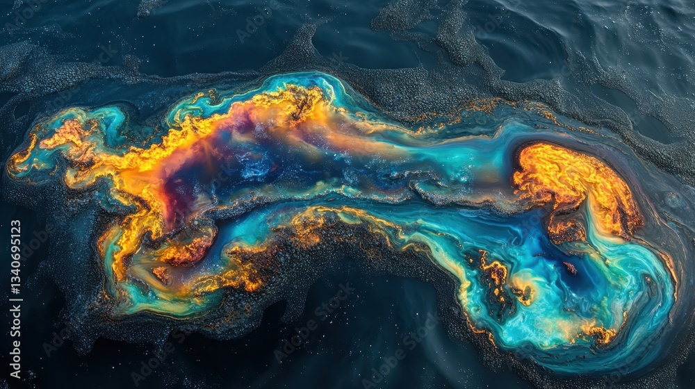 Abstract colorful fluid art Abstract colorful fluid art