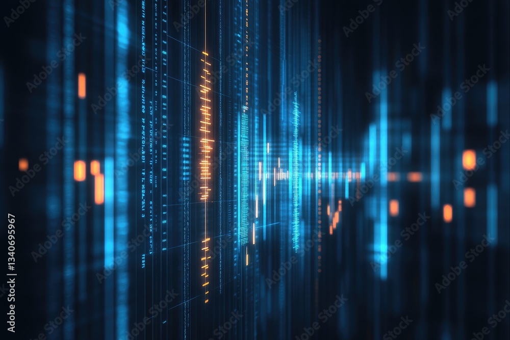 Abstract Digital Matrix A Visual Representation of Complex Data Streams and Connections Abstract Digital Matrix A Visual Representation of Complex Data Streams and Connections