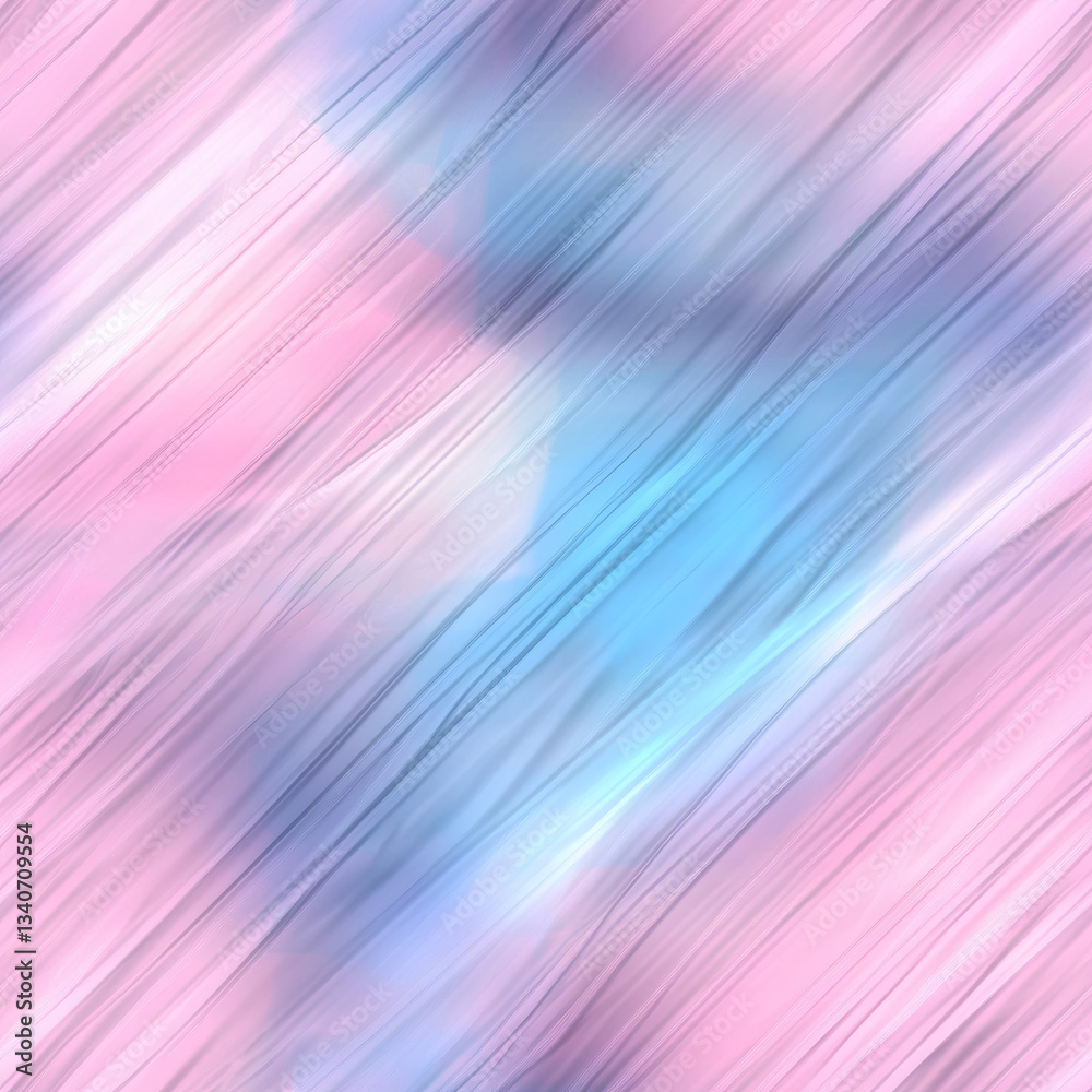 Obraz premium Seamless abstract pattern in soft pink and blue hues 