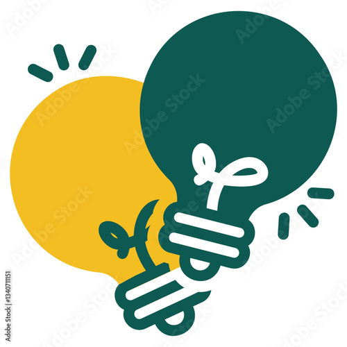 Idea green icon