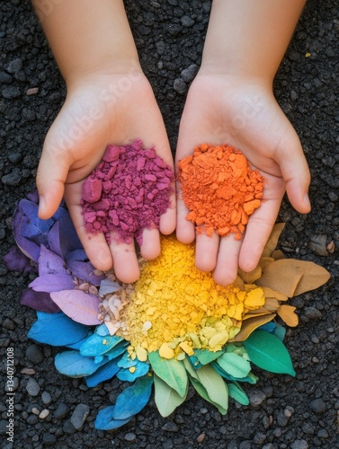 Neurodivergent Learning Revolution Sensory Play and Rainbow Tactile Exploration for Inclusive Early Childhood Development and Mindful Educational Engagement