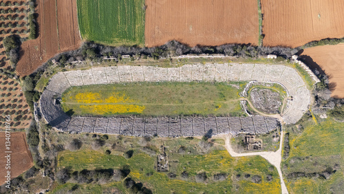 Obraz na płótnie Afrodisias Ancient city. (Aphrodisias). The common name of many ancient cities dedicated to the goddess Aphrodite. The most famous of cities called Aphrodisias. Karacasu - Aydin, TURKEY w salonie