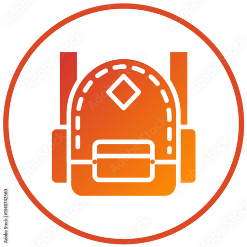 Vector Design Bagpack Icon Style