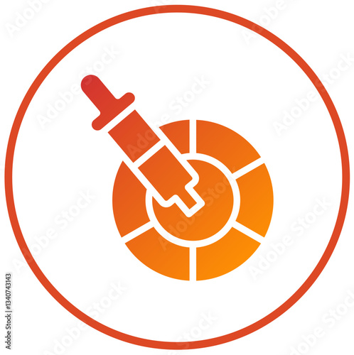 Vector Design Color Picker Icon Style