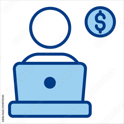 Searching Icon Single Vector Collection 