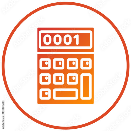 Vector Design Calculator Icon Style