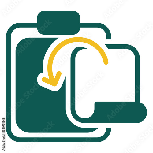 Paste green icon