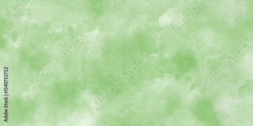 Green watercolor background for textures backgrounds,marbled grunge texture and color splash design, Christmas green backgrounds or paper banner,