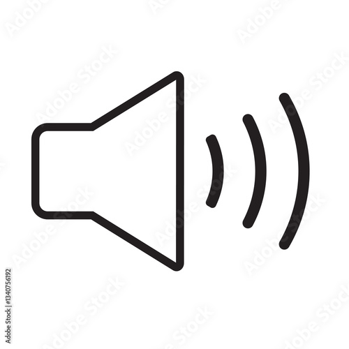 icon, button, symbol, sound, internet, vector, volume, speaker,