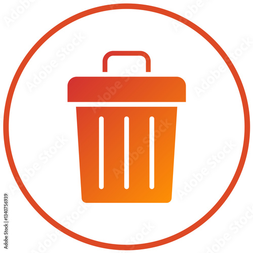 Vector Design Trash Icon Style