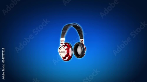 headphones, stereo headphones, music audio equipment