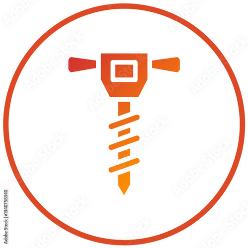 Auger Vector Design Icon Style