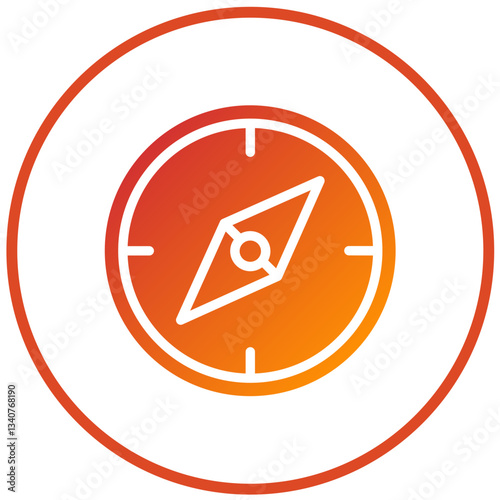 Vector Design Compass Icon Style