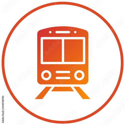 Vector Design Train Icon Style