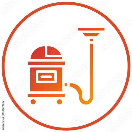 Vector Design Vacuum Interior Icon Style