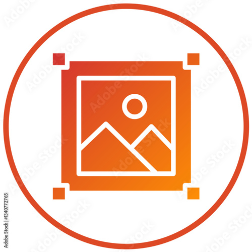 Vector Design Photo Editing Icon Style